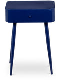 Rylan Night Stand - Modern Metal Storage Table with Drawer for a Stylish and Minimalist Bedroom Decor