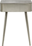 Rylan Night Stand - Modern Metal Storage Table with Drawer for a Stylish and Minimalist Bedroom Decor