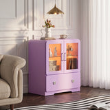 27'' Tall Display Cabinet with Acrylic Doors and Led Lights
