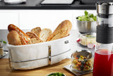 Bread Basket Oval White 33661