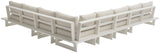 Maldives Outdoor Patio Modular Sectional - Customizable Contemporary Design for Ultimate Comfort