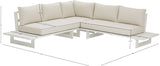 Maldives Outdoor Patio Modular Armless Chair - Stylish, Durable, and Customizable for Your Deck
