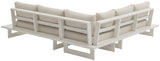 Maldives Outdoor Patio Modular Armless Chair - Stylish, Durable, and Customizable for Your Deck