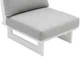 Maldives Outdoor Patio Chair - Stylish Modular Design with Water Resistant Fabric for Ultimate Comfort