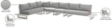 Maldives Outdoor Patio Modular Sectional - Customizable Contemporary Design for Stylish Spaces