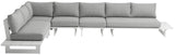 Maldives Outdoor Patio Modular Sectional - Customizable Contemporary Design for Stylish Spaces