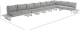 Maldives Outdoor Patio Modular Sectional - Create Your Dream Contemporary Space with Style and Comfort