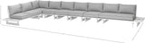 Maldives Outdoor Patio Modular Sectional - Customizable Contemporary Design for Stylish Entertaining