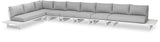 Maldives Outdoor Patio Modular Sectional - Customizable Contemporary Design for Stylish Entertaining