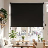 Cordless Outdoor Blinds with Crank Handle 95% Uv Protection