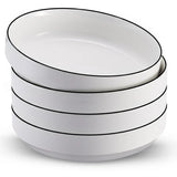 Kook Ceramic Pasta Bowls, 47 oz Set of 4