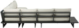 Maldives Outdoor Patio Modular Sectional - Customizable Contemporary Design for Stylish Spaces