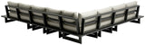 Maldives Outdoor Patio Modular Sectional - Create Your Dream Outdoor Space with Contemporary Style
