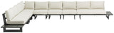 Maldives Outdoor Modular Sectional - Customizable Contemporary Design for Elegant Outdoor Spaces