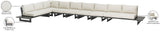 Maldives Outdoor Patio Modular Sectional - Customizable Contemporary Comfort for Your Deck or Porch