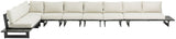 Maldives Outdoor Patio Modular Sectional - Customizable Contemporary Comfort for Your Deck or Porch