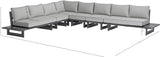 Maldives Outdoor Patio Modular Sectional - Create Your Dream Outdoor Space with Contemporary Style