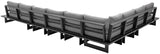 Maldives Outdoor Modular Sectional - Customizable Contemporary Design for Elegant Outdoor Spaces