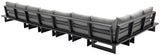 Maldives Outdoor Patio Modular Sectional - Customizable Contemporary Comfort for Your Deck or Porch