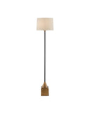 Keeler Brass Floor Lamp