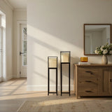 Augustus Smoke Glass Pedestal - Small