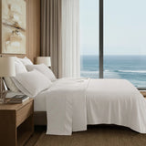 Premium 500 Thread Count Cotton Sheet Set, Bright White