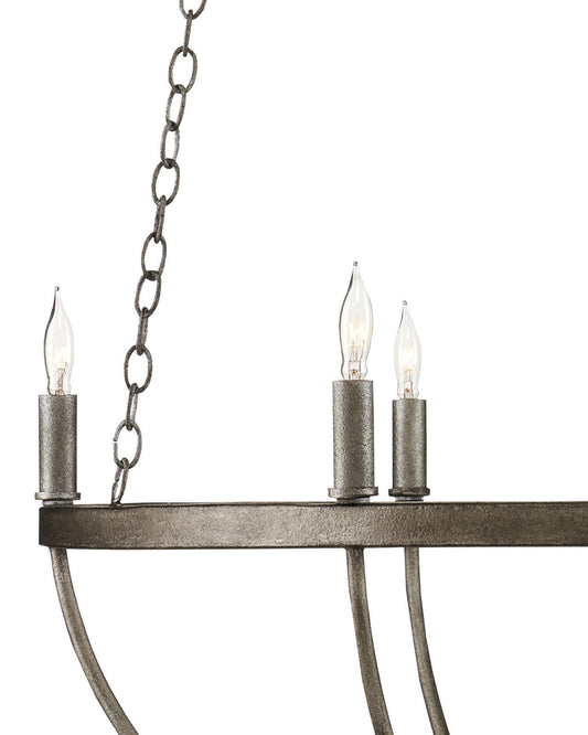 Quillian Black Chandelier