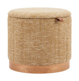 Fije Storage Ottoman Oat Yellow