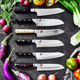 MIYABI Artisan Santoku Knife