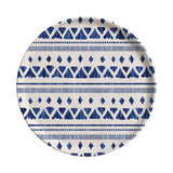 DESSERT PLATE BIO STONEWARE Ø 8.46" - SET OF 3 DESIGNS MAYA
