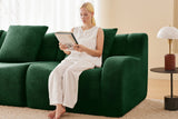 ROMA 115.3" 3-Seater Sofa with 2 Ottomans