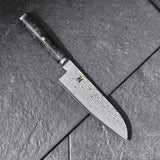 MIYABI Black 5000MCD67 Santoku Knife