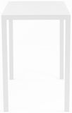 Maldives Outdoor Patio Rectangle Bar Table - Contemporary Aluminum Design for Stylish Gatherings