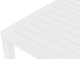 Maldives Outdoor Patio Rectangle Bar Table - Contemporary Aluminum Design for Stylish Gatherings