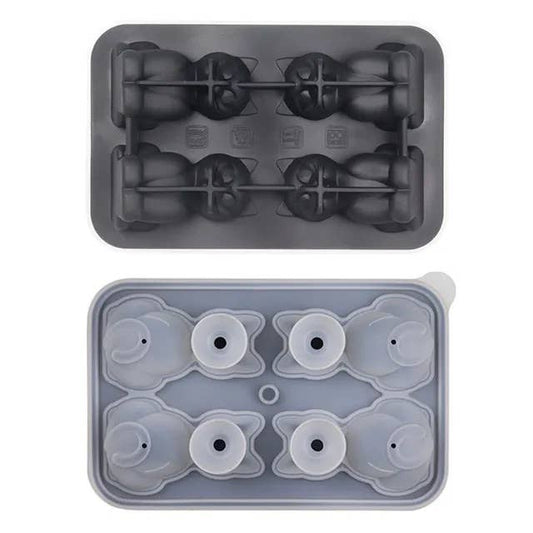 Cat Shape Silicone Ice Cube Mold Tray