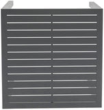 Maldives Contemporary Aluminum Square Bar Table for Stylish Outdoor Relaxation and Entertaining