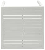 Maldives Contemporary Aluminum Square Bar Table for Stylish Outdoor Relaxation and Entertaining