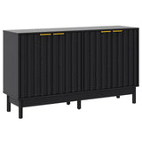 55'' Buffet Cabinet with Storage, Fluted Sideboard with Door