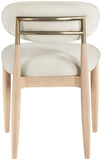 Riccio - Fabric Dining Side Chair (Set of 2) - Natural Frame