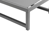 Maldives Outdoor Adjustable Chaise Lounge Chair - Stylish White Aluminum Frame for Ultimate Relaxation