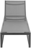 Maldives Outdoor Adjustable Chaise Lounge Chair - Stylish White Aluminum Frame for Ultimate Relaxation