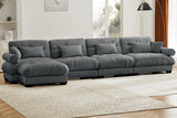CLOUDIES 173" 4 Seater Sofa with 1 Ottoman