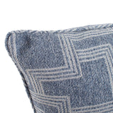 Indoor/Outdoor Pillow 24 x 24 Syros Denim