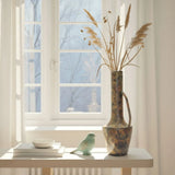 Long Neck Strata Vase with Handle