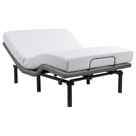 Tasca Full Dual-Motor Adjustable Bed Base in Black