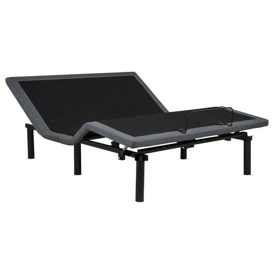 Tasca Queen Dual-Motor Adjustable Bed Base in Black