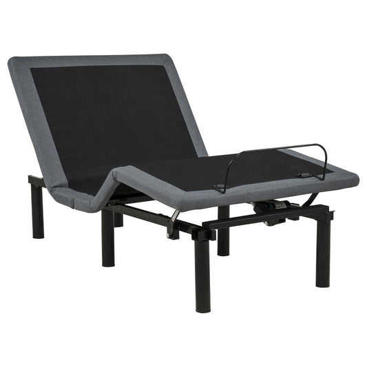 Tasca Twin Dual-Motor Adjustable Bed Base in Black