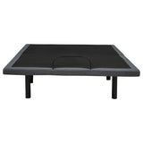 Weston Queen Dual-Motor Massage Adjustable Bed Base in Black and Grey