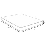 Kenyon 7-Inch Queen Bamboo Cover Firm Foam Mattress