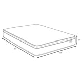 Hayes 11-Inch Full Pillow Top Memory Foam Hybrid Mattress